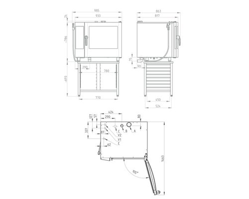 Пароконвектомат Retigo B611I VISION II (инжектор)