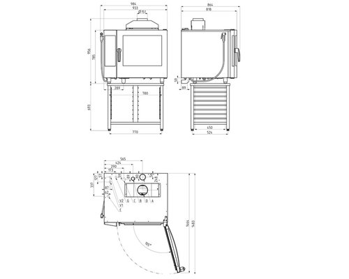 Пароконвектомат Retigo B611IG VISION II (инжектор)