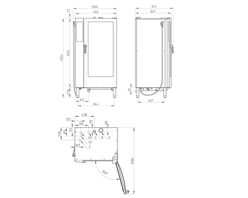 Пароконвектомат Retigo O2011B VISION II (бойлер)