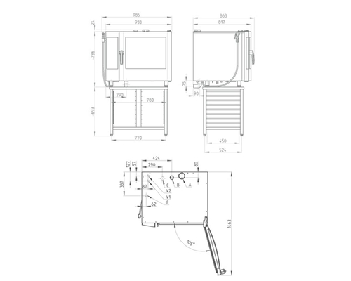 Пароконвектомат Retigo O611I VISION II (инжектор)