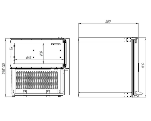 Шкаф шоковой заморозки Polair CR3-L