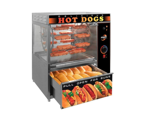 Гриль с каруселью и люльками МК-1.44М на 44 хот дога