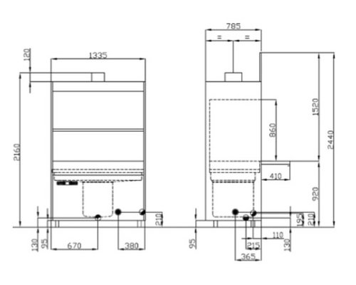 Котломоечная машина Silanos LP109EH EVO2 HY-NRG (с дозаторами)