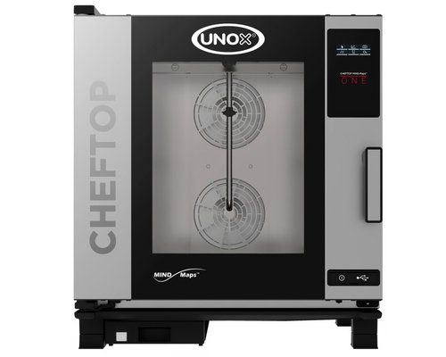 Пароконвектомат гастрономический Unox XEVC-0711-GPR (газ)