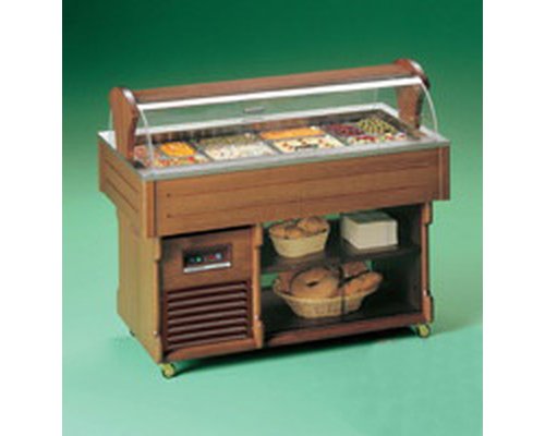 Шведский стол Tecfrigo ISOLA 4 SS