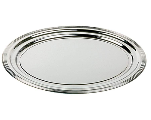 Блюдо круглое металлическое APS 00396