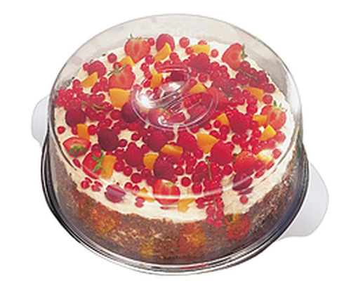 Блюдо круглое металлическое с крышкой APS 00065