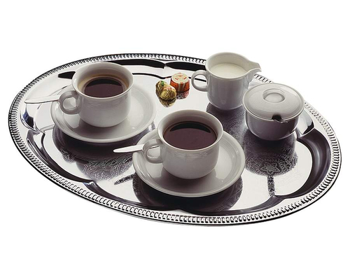 Блюдо овальное металлическое APS 46x36 см