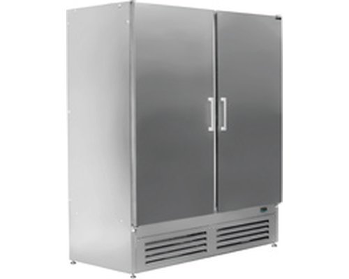 Холодильный шкаф ШКУП1ТУ-1,6 М (В, 0…+8/ -18) нерж.