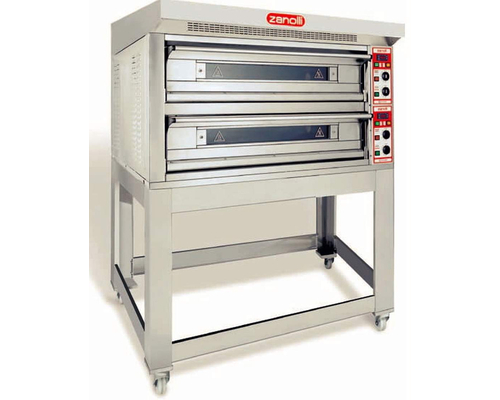 Печь для пиццы Zanolli CIT 6+6 F MC + подставка CIT 6+6 F BM