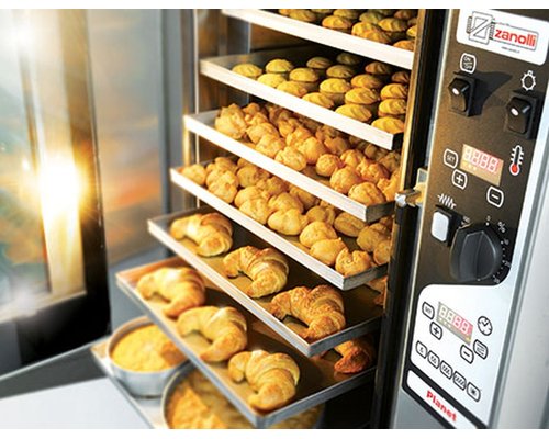 Шкаф пекарский Zanolli PLANET 8/MC GAS с парогенератором