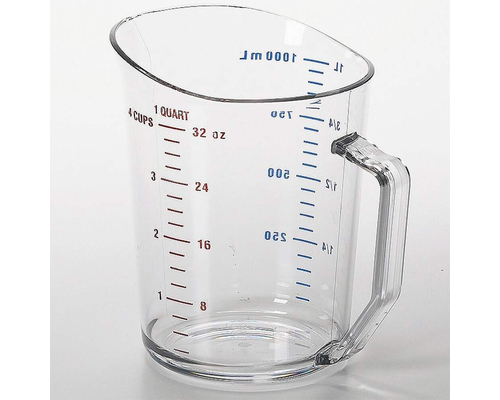 Стакан мерный из поликарбоната Cambro 1 л