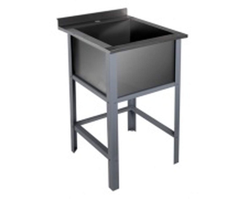 Ванна моечная ВМ1-7/8Б с одной емкостью и бортом