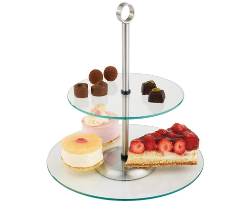 Ваза для фруктов 2-ярусная APS 09927