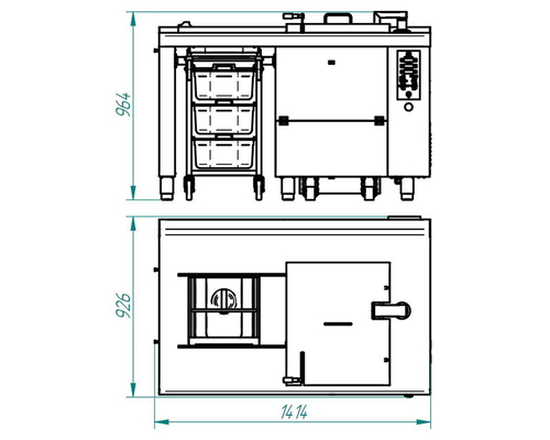 Электрическая фритюрница Abat ЭФК-35Л