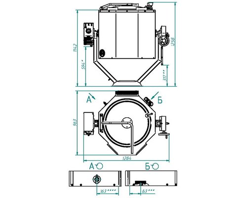 Газовый пищеварочный котел Abat КПГМ-100-ОР