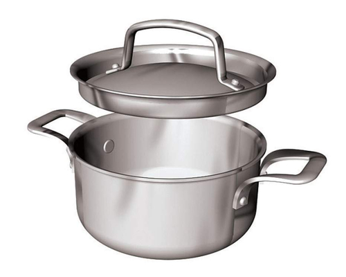 Кастрюля 0,7 л Paderno D=12 см (с крышкой)