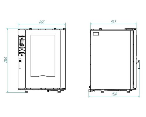 Конвекционная печь Abat КЭП-10П-01