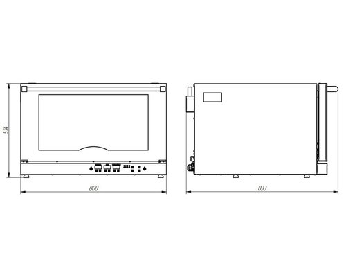 Конвекционная печь Abat КЭП-4П