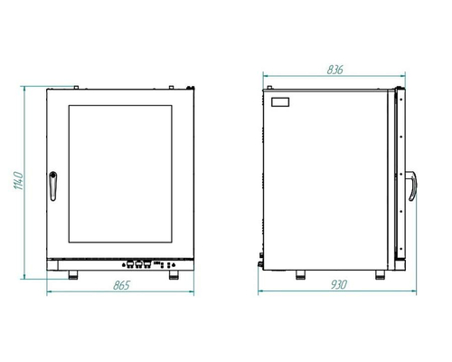 Конвекционная печь КЭП-10П