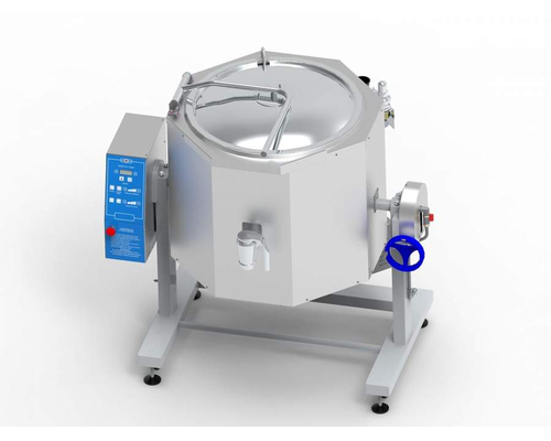 Котел пищеварочный Abat КПЭМ-100-ОМР-ВК (со сливным краном)