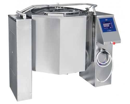 Котел пищеварочный опрокидывающийся Abat КПЭМ-100-ОМП с миксером