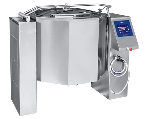 Котел пищеварочный опрокидывающийся Abat КПЭМ-350-ОМП с миксером