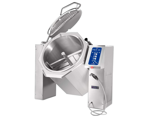 Котел пищеварочный опрокидывающийся Abat КПЭМ-60 ОМ2 с миксером