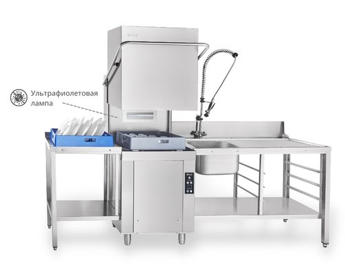 Машина посудомоечная Abat МПК-700К-04