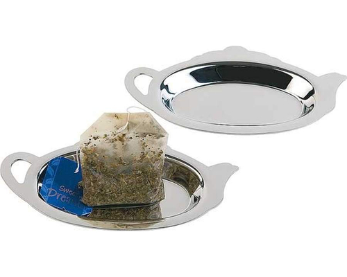 Поднос металлический для использованного чая APS 11578