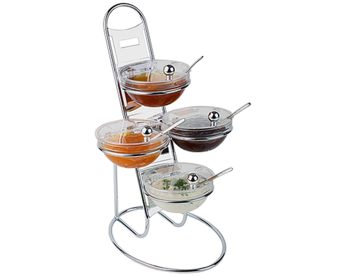 Подставка для мюсли APS 11498 (4 чаши)