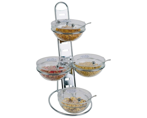 Подставка для мюсли APS 11598 (4 чаши)