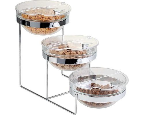 Подставка для салатников 3-ярусная APS 11795 Подставка для салатников 3-ярусная APS 11795