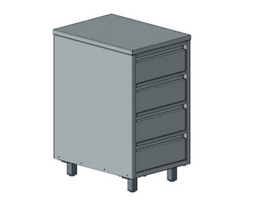 Тумба СТ-4Я-4/6Н для открытых столов