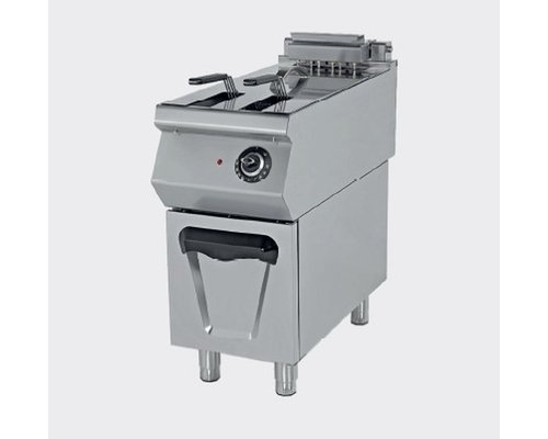 Фритюрница газовая напольная на закрытом шкафу Fornazza 18 л