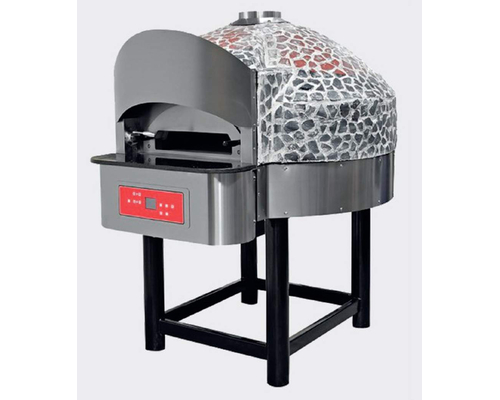 Газовая печь для пиццы Fornazza с вращающейся жарочной поверхностью