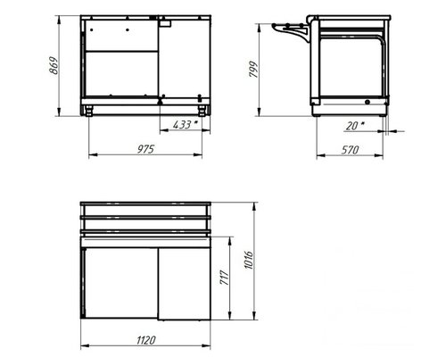 Кабина кассовая HOT-LINE КК-70Х