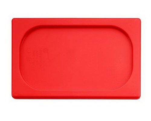 Крышка для GN 1/6 Paderno (полипропилен, красная)