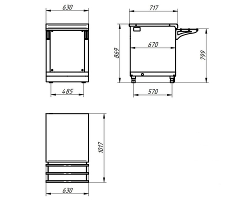 Модуль нейтральный HOT-LINE МН-70Х