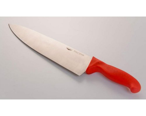 Нож для мяса Paderno 26 см (красная ручка)