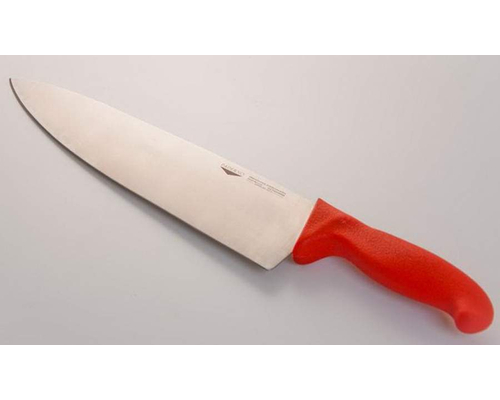 Нож поварской Paderno 30 см (красная ручка)