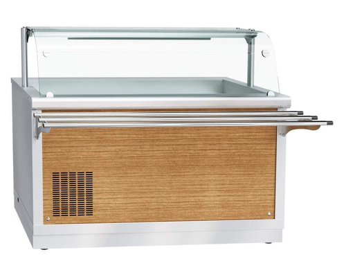 Прилавок-витрина холодильный HOT-LINE ПВВ(Н)-70Х-01-НШ