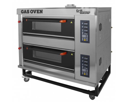 Шкаф пекарский подовый газовый Grill Master ШЖГ/2 (с пароувлажнением, +400C)
