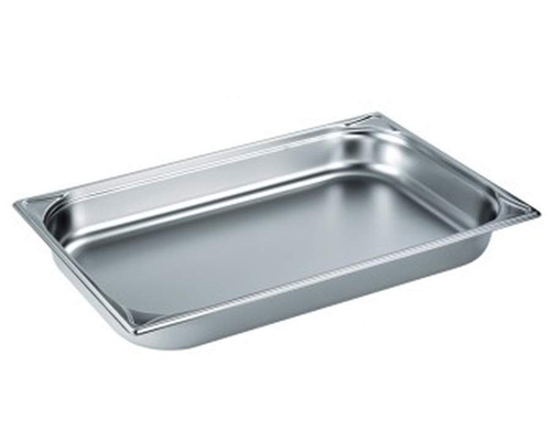 Гастроемкость GN 1/1-65 (без крышки и ручек) (530х325х65 мм., вся нерж)
