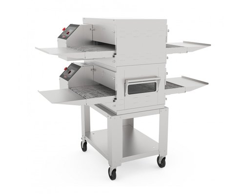 Конвейерная печь для пиццы Abat ПЭК-400П (доп.модуль) с дверцей