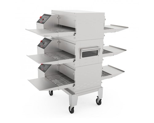 Конвейерная печь для пиццы Abat ПЭК-400П (доп.модуль) с дверцей