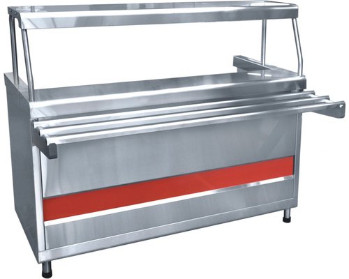 Мармит 1-х блюд ПМЭС-70КМ-01 (3 конфорки, одна полка, подсветка)