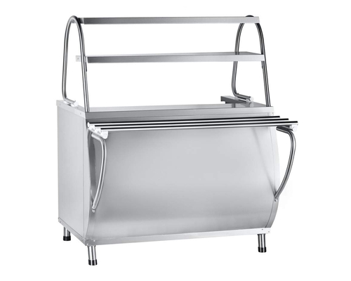 Мармит 1-х блюд ПМЭС-70М (2 конфорки, полка, подсветка)