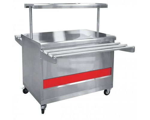 Прилавок для горячих напитков ПГН-70ПМ (полка с подсветкой, откр.)