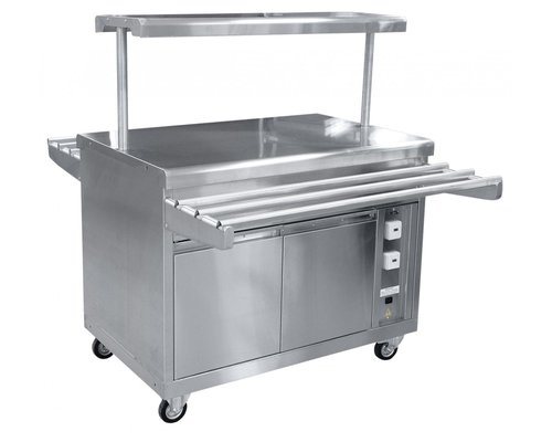 Прилавок для горячих напитков ПГН-70ПМ (полка с подсветкой, откр.)